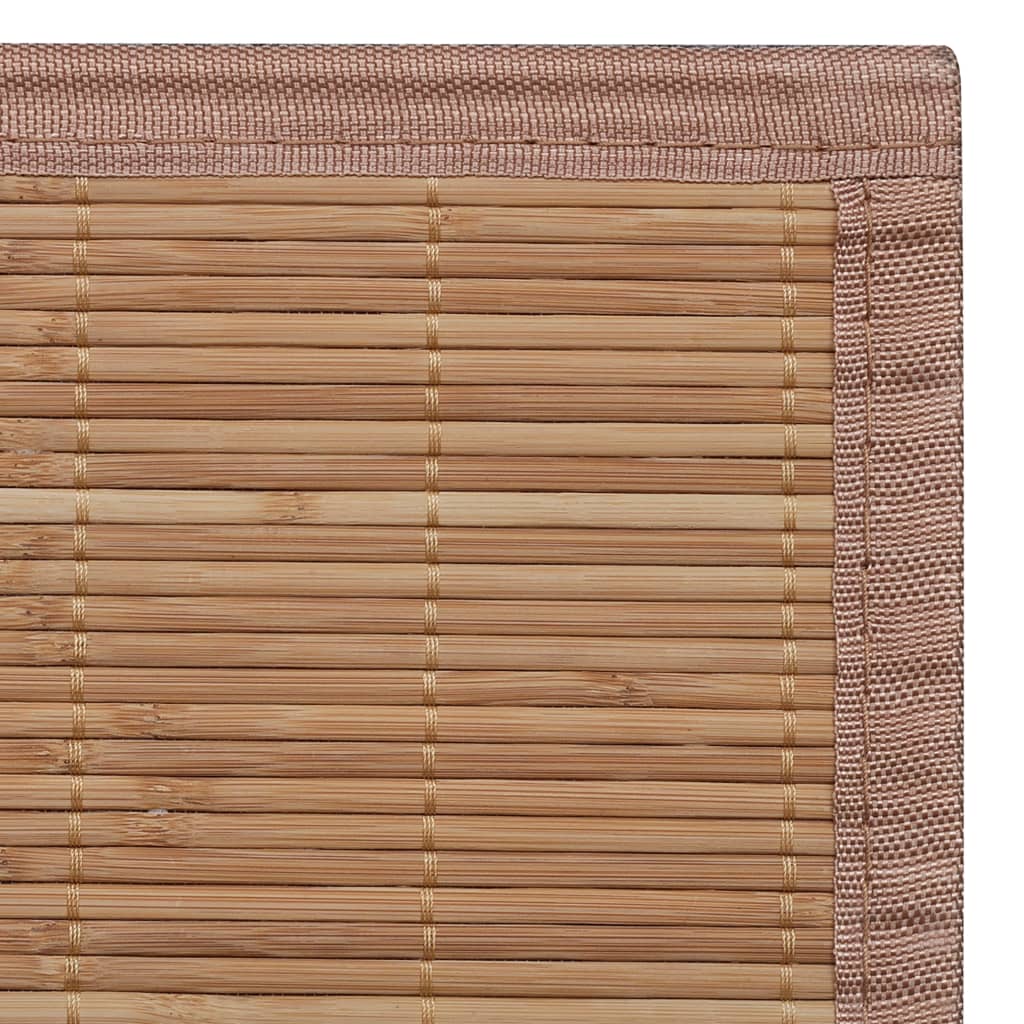 Kilimas, 80x300cm, rudos spalvos, bambukas, stačiakampis