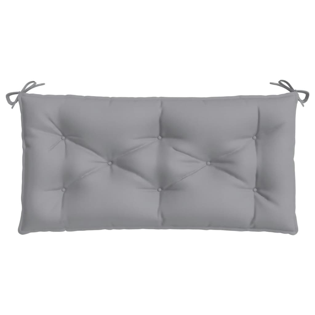 vidaXL suoliuko pagalvėlės, 2vnt., pilkas spalvos, oxford audinys
