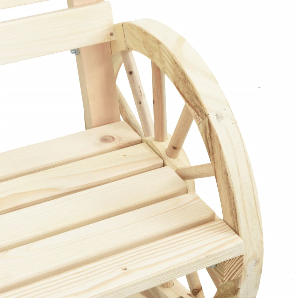 vidaXL Sodo kėdės, 4vnt., eglės medienos masyvas