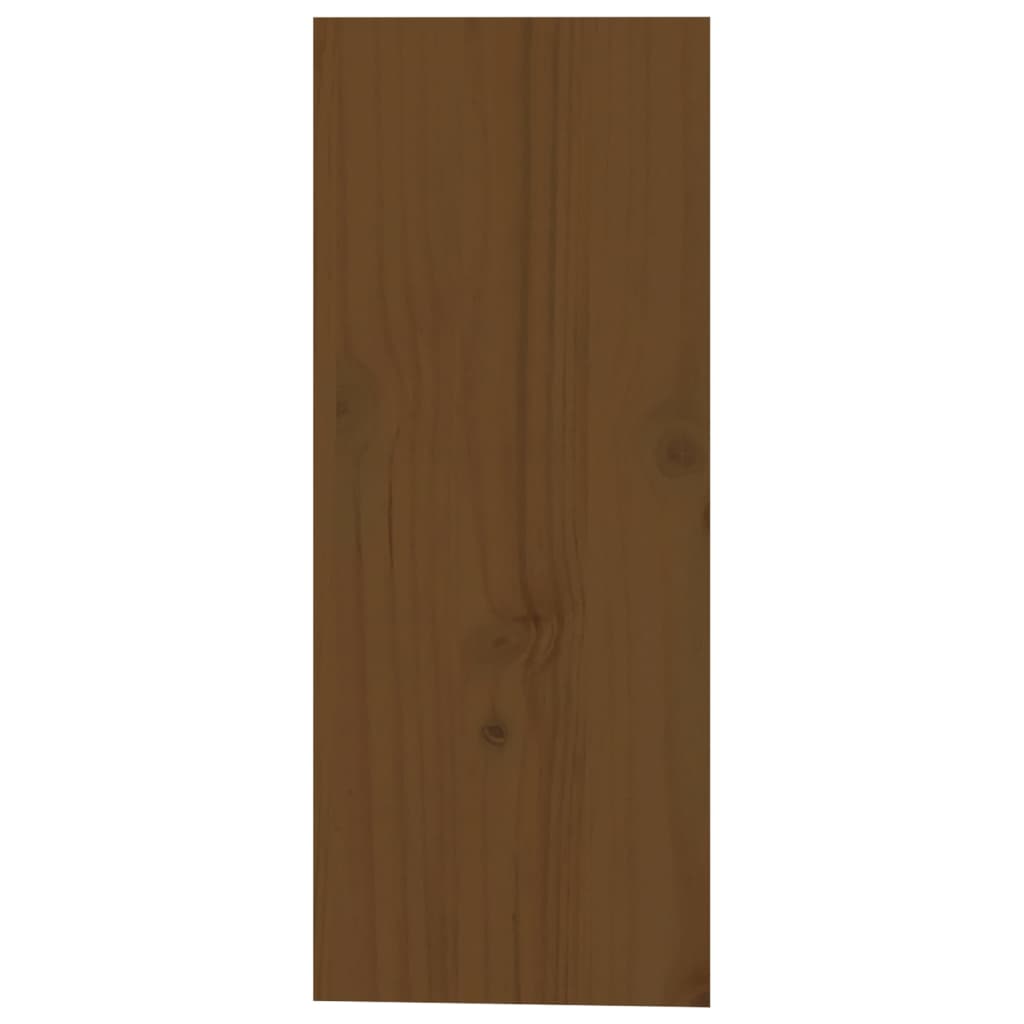 vidaXL Vyno spintelė, medaus ruda, 62x25x62cm, pušies medienos masyvas