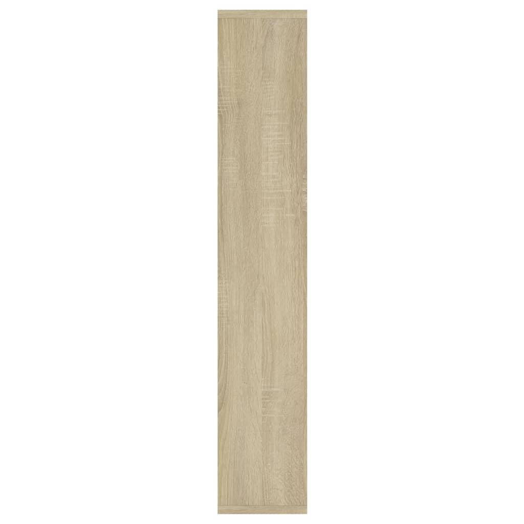 vidaXL Sieninė lentyna, sonoma ąžuolo spalvos, 36x16x90cm, MDP