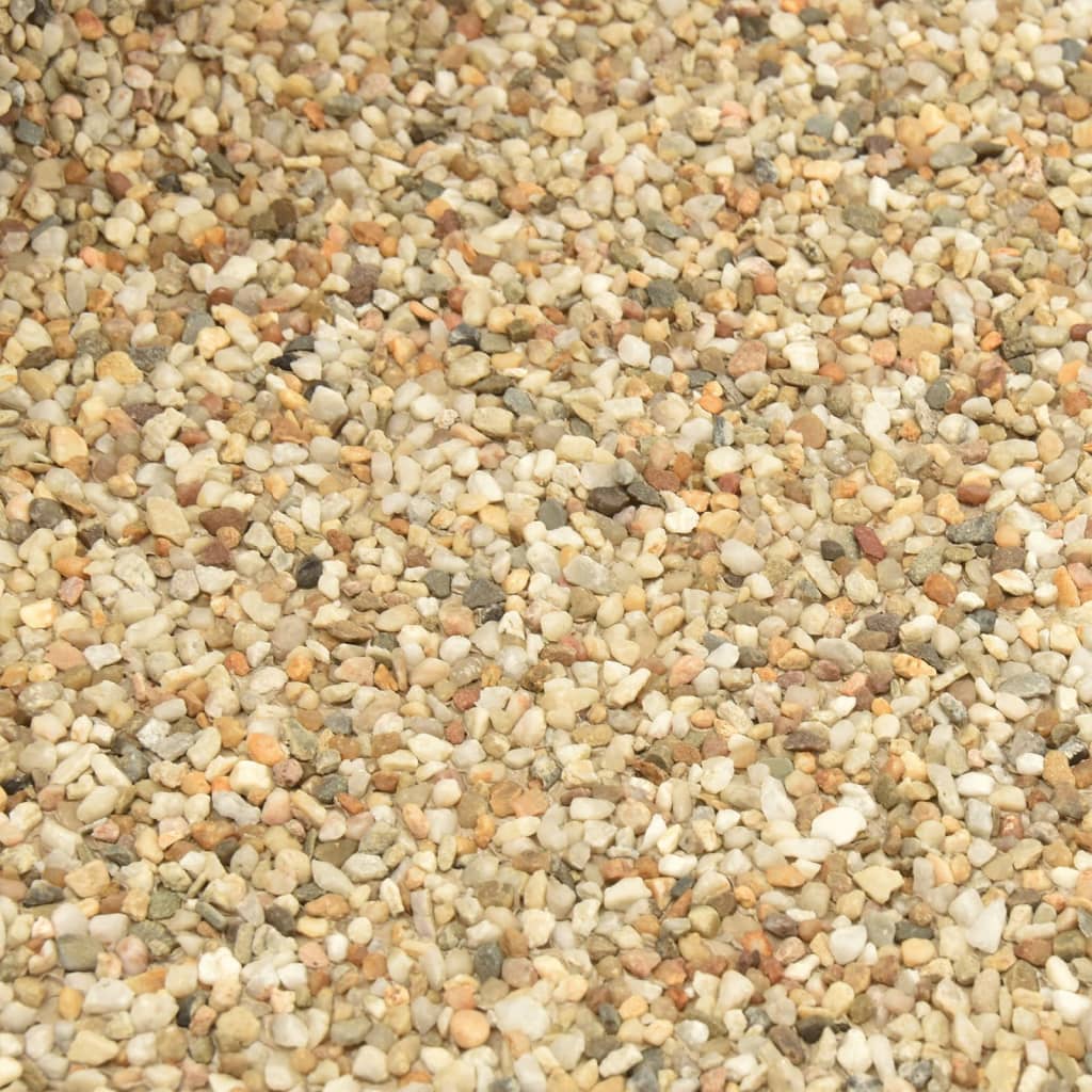 vidaXL Tvenkinio danga su akmenukais, natūrali smėlio, 600x100cm