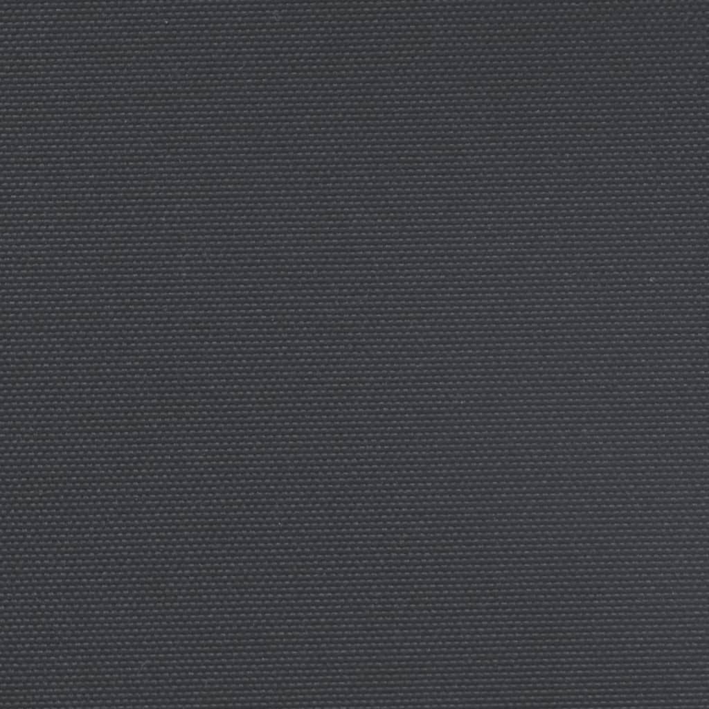 vidaXL Ištraukiama šoninė pertvara, juodos spalvos, 180x1000cm