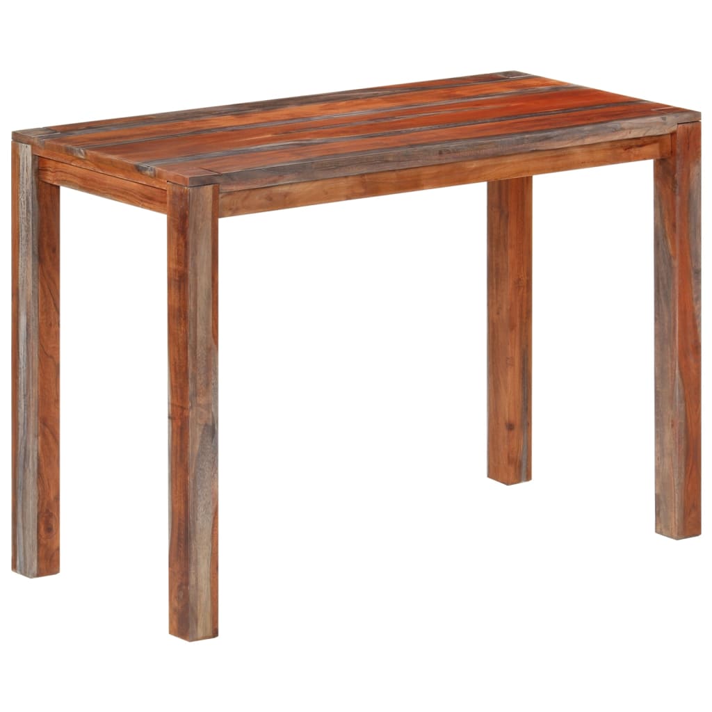 vidaXL Valgomojo stalas, 110x50x76cm, akacijos medienos masyvas