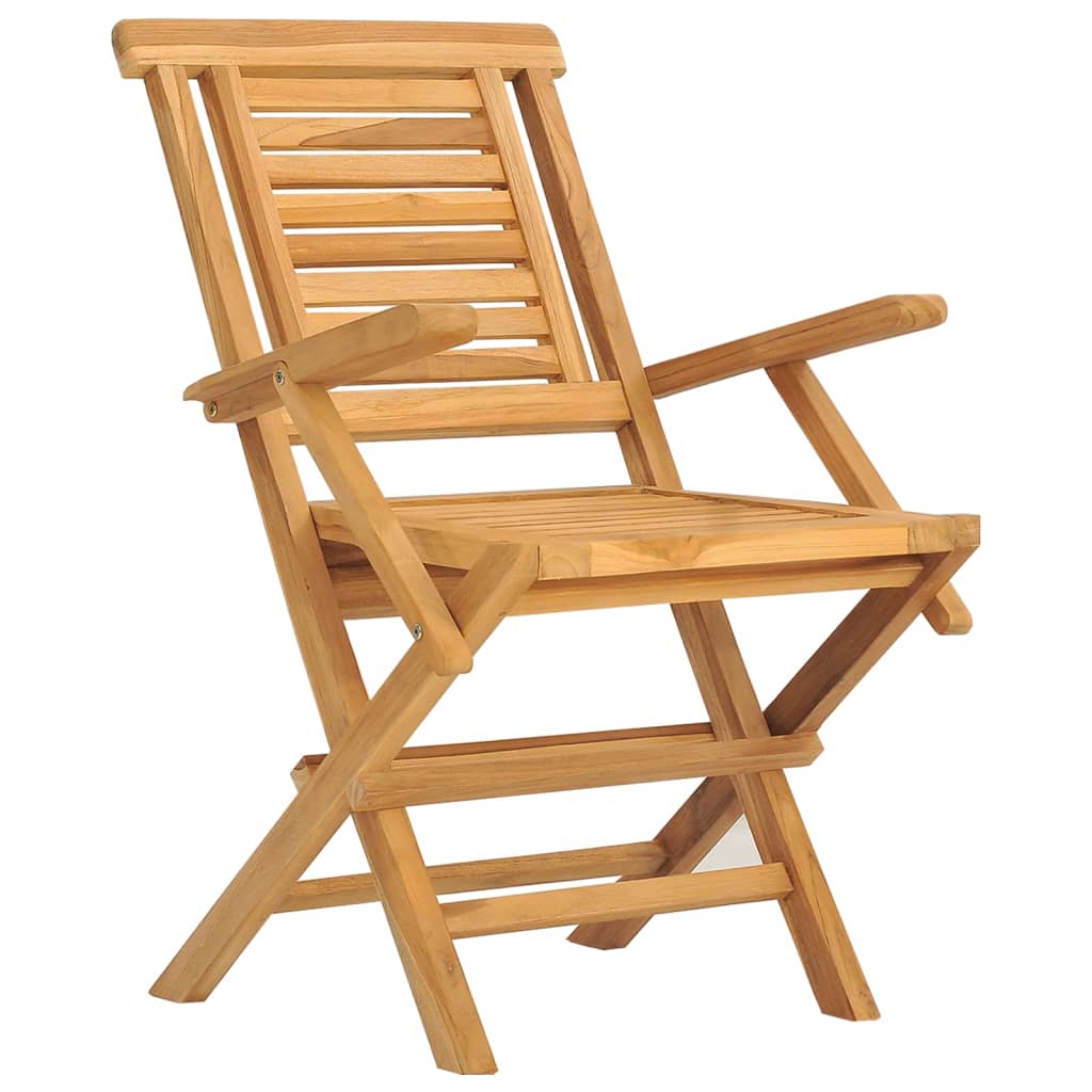 vidaXL Sulankstomos sodo kėdės, 6vnt., 56x63x90cm, tikmedžio masyvas