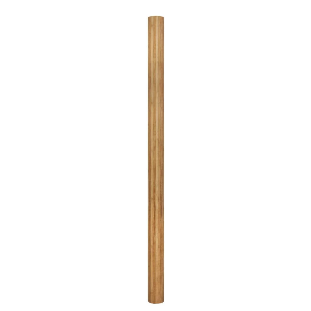 vidaXL Kambario pertvara iš bambuko, natūralios spalvos, 250x165 cm