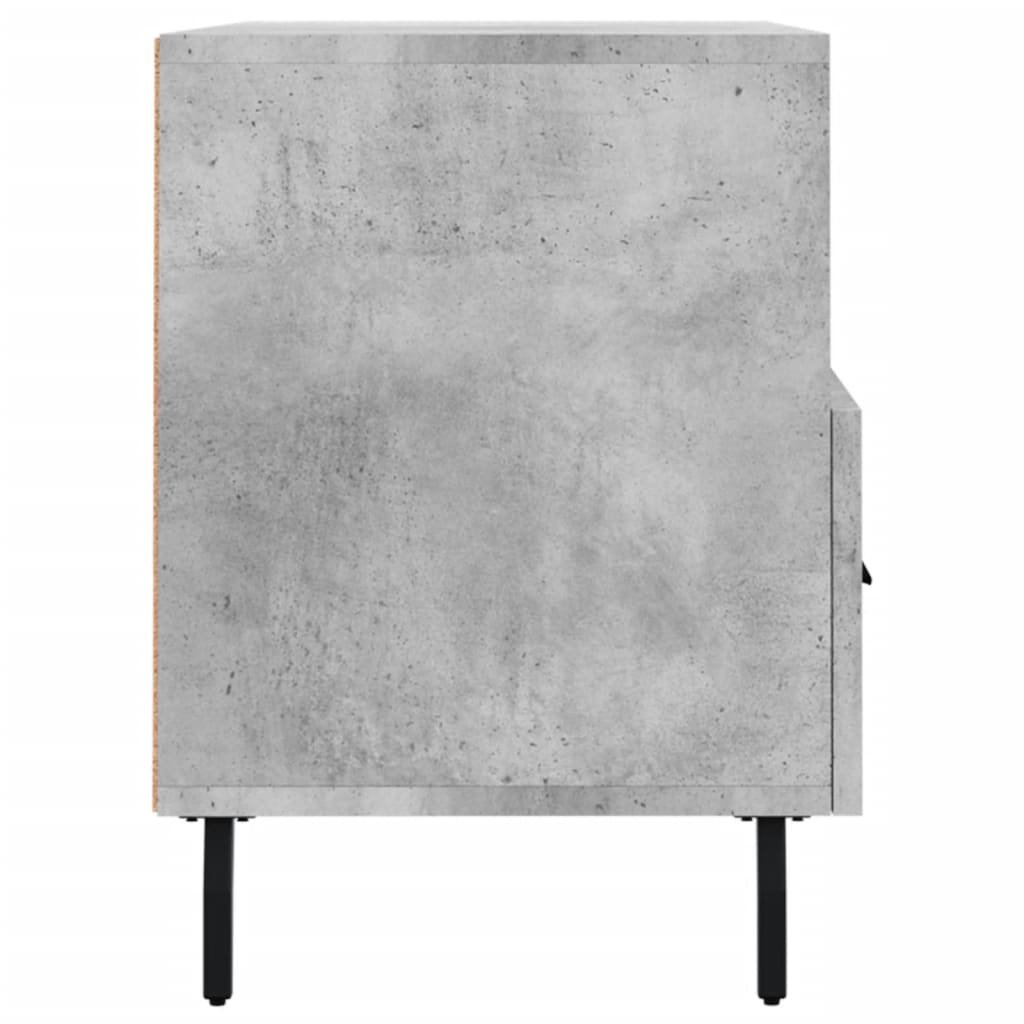 vidaXL Televizoriaus spintelė, betono pilka, 80x36x50cm, mediena