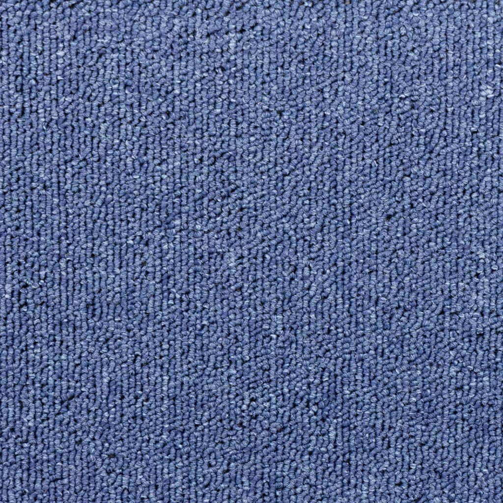 vidaXL Kilimėliai laiptams, 15vnt., mėlynos spalvos, 65x24x4cm