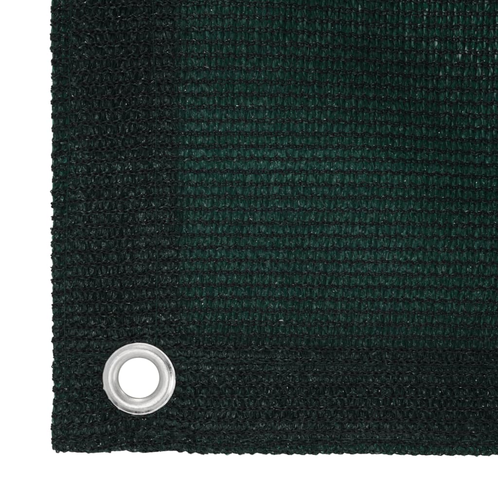 vidaXL Palapinės kilimėlis, žalios spalvos, 300x500 cm, HDPE