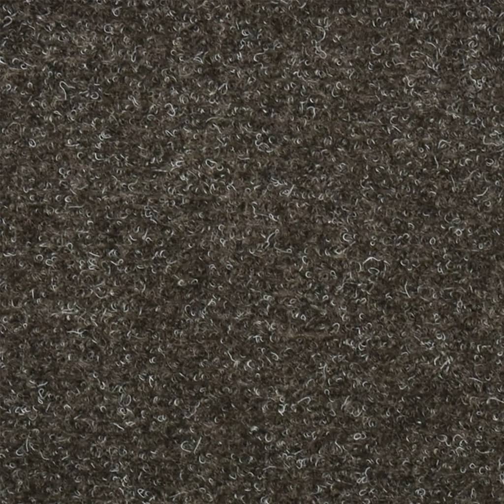 vidaXL Lipnūs laiptų kilimėliai, 10vnt., antracito, 56x17x3cm