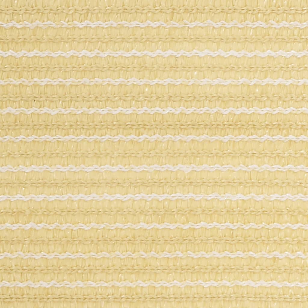 vidaXL Palapinės kilimėlis, smėlio spalvos, 400x500cm