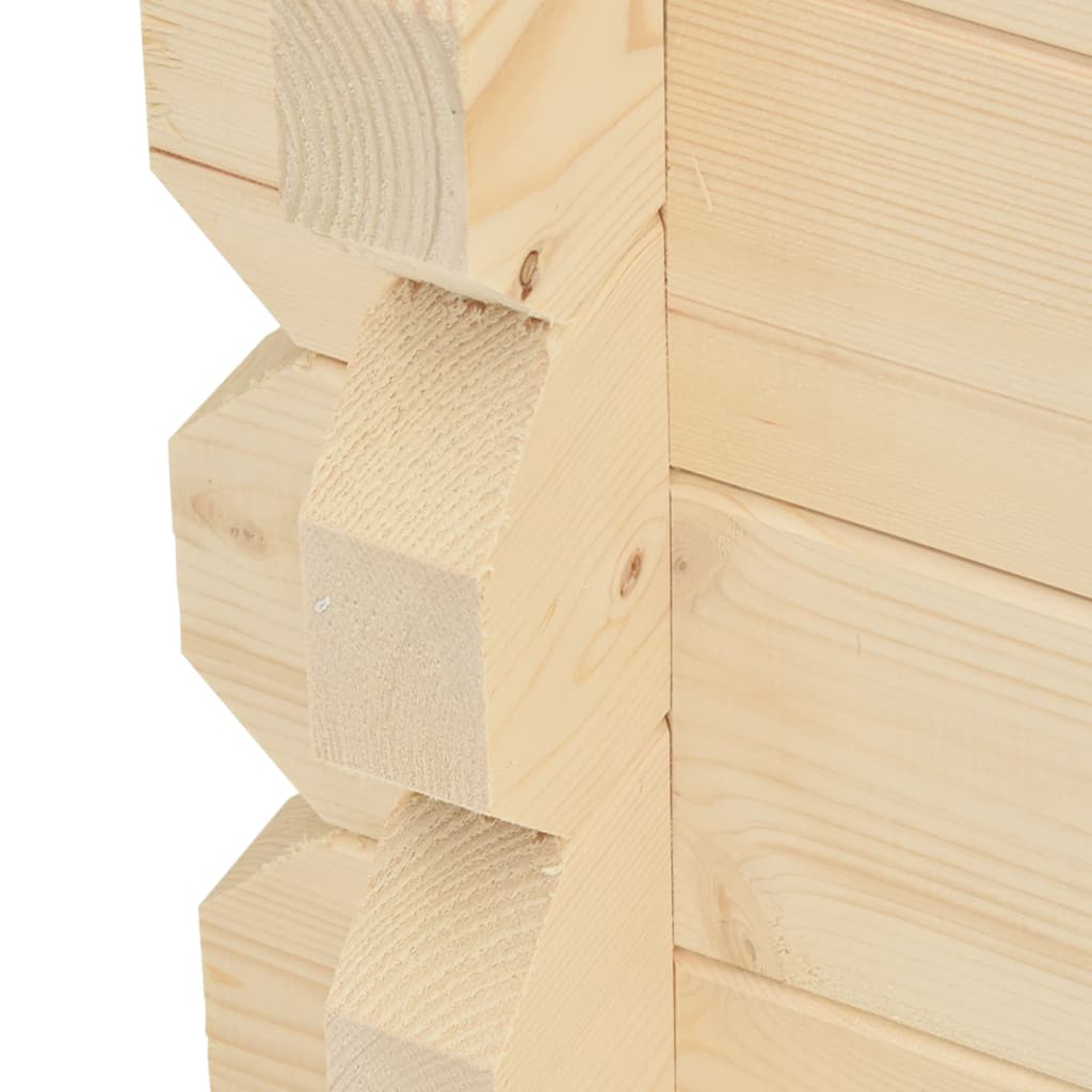 vidaXL Aukštas lovelis, 100x50x87,8cm, eglės medienos masyvas, 42mm