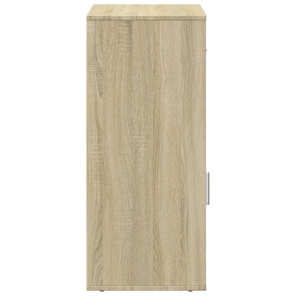 vidaXL Spintelė daiktams, ąžuolo, 56,5x39x90cm, apdirbta mediena