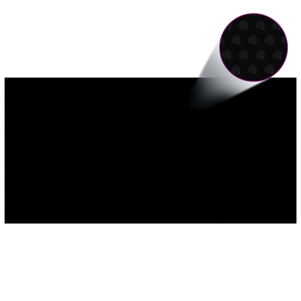 vidaXL Baseino uždangalas, juodos spalvos, 600x300cm, PE