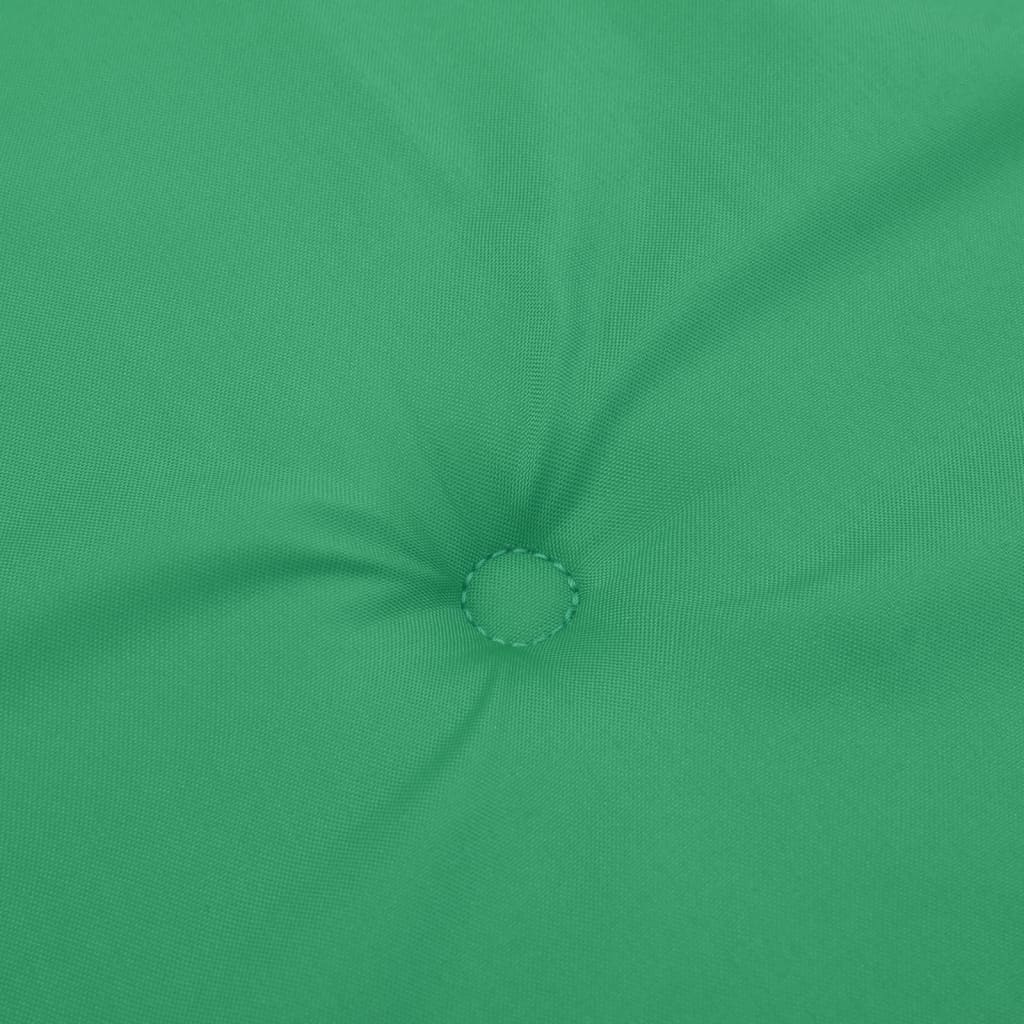 vidaXL Terasos kėdės pagalvėlė, žalios spalvos, (75+105)x50x3cm