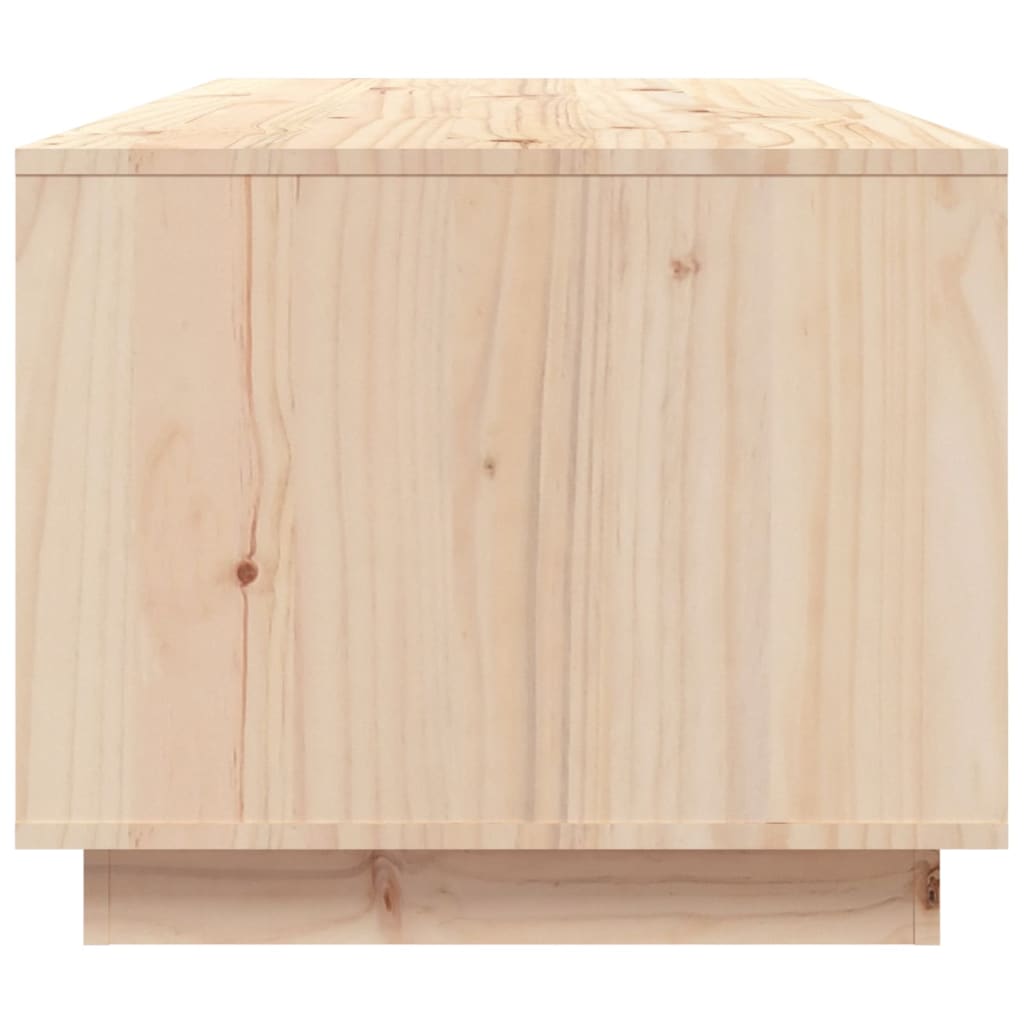 vidaXL Kavos staliukas, 100x50x41cm, pušies medienos masyvas