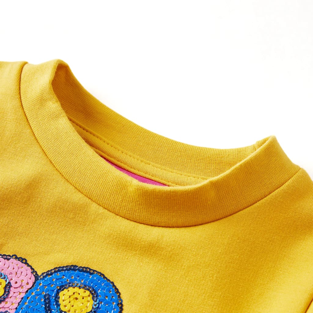 Vaikiškas sportinis megztinis, geltonai rudi, 92 dydžio