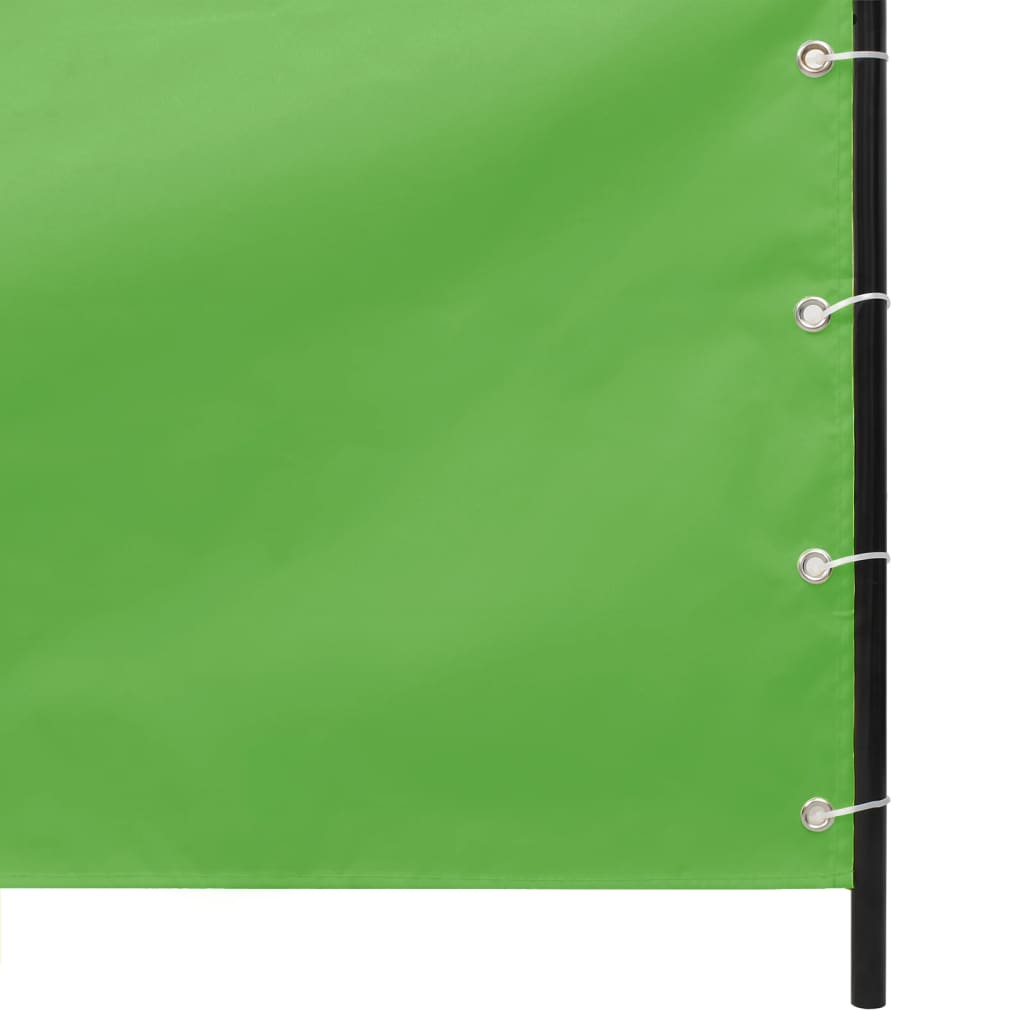 vidaXL Balkono pertvara, šviesiai žalia, 80x240cm, oksfordo audinys