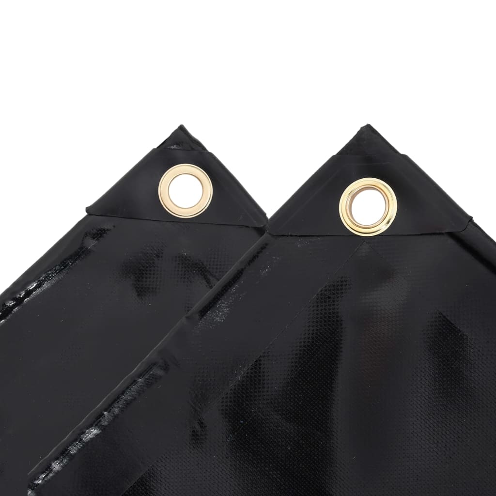 vidaXL Tentas, juodos spalvos, 3,5x5m, 650g/m²