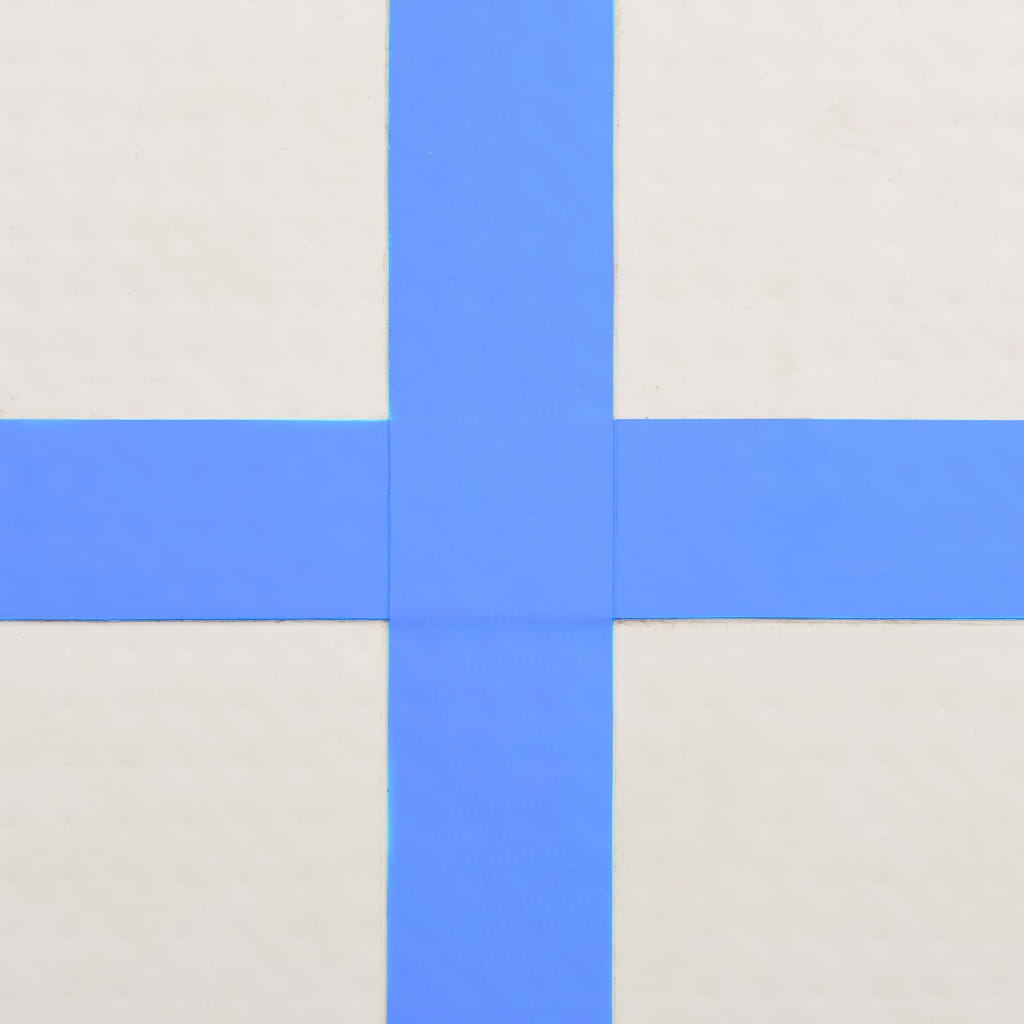 vidaXL Pripučiamas gimnastikos kilimėlis, mėlynas, 200x200x15cm, PVC