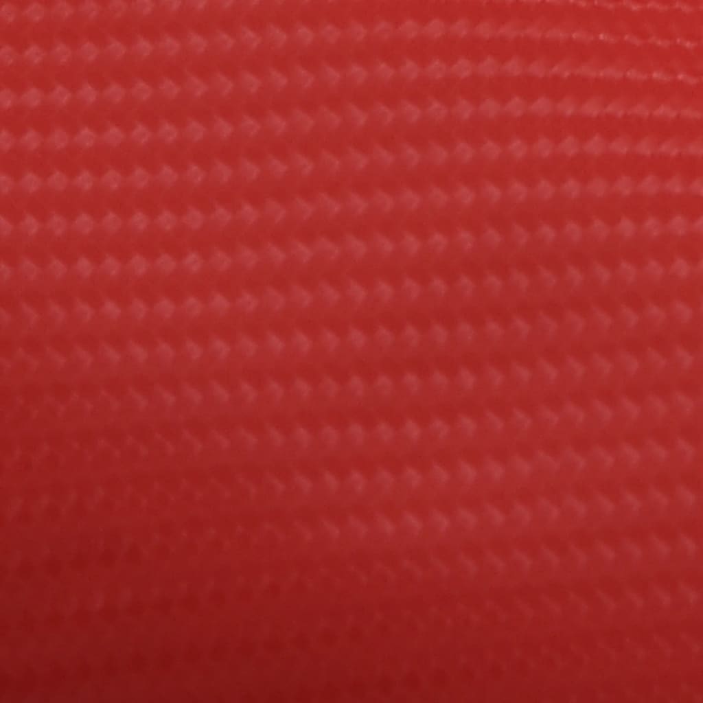 vidaXL 4D Automobilio plėvelės, 2vnt., raudonos spalvos, 100x150cm