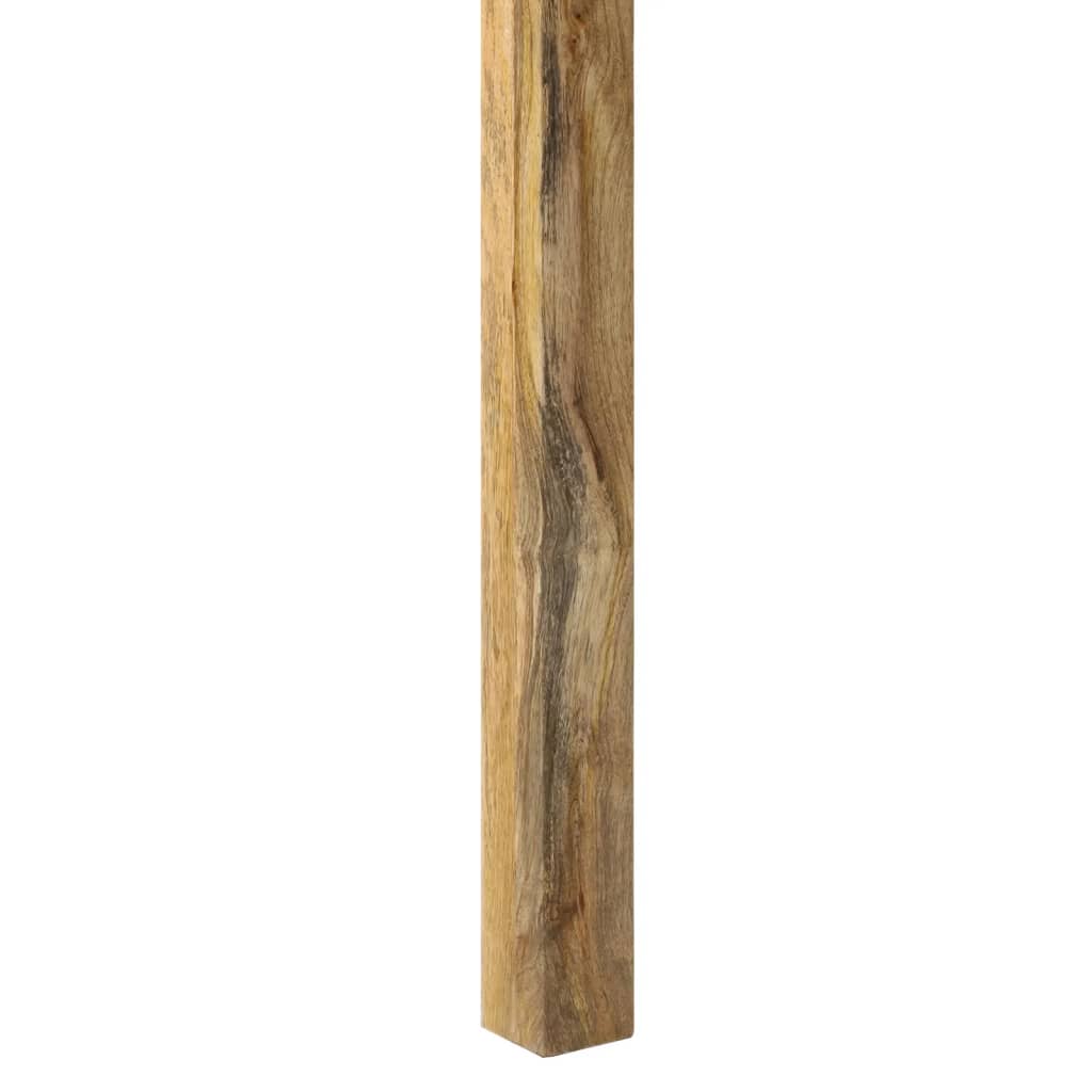 vidaXL Valgomojo stalas, 82x80x76cm, mango medienos masyvas