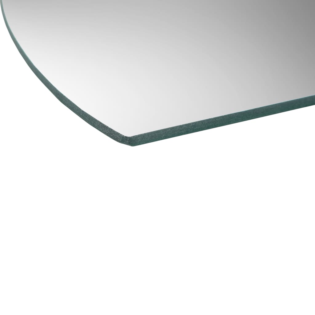 vidaXL Sieniniai veidrodžiai, 8 vnt., 20x20 cm, stiklas, banguoti