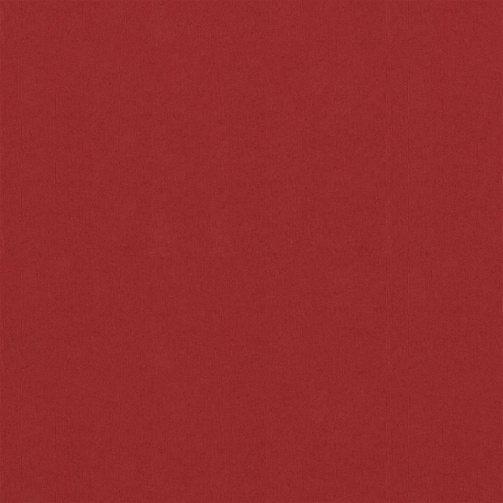 vidaXL Balkono pertvara, raudonos spalvos, 90x500cm, oksfordo audinys