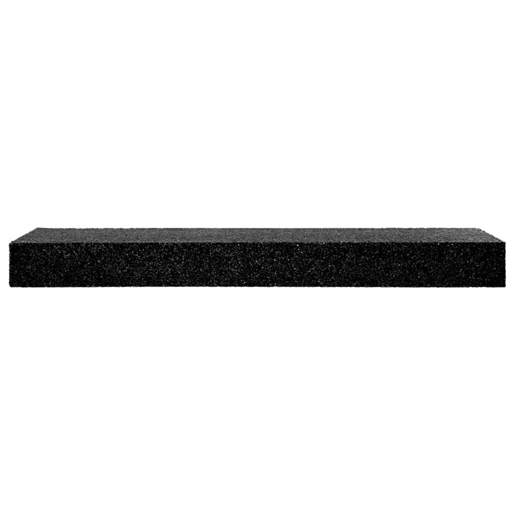 vidaXL Guminė užvažiavimo rampa, 2vnt. juoda, 50x20x1-4,3 cm