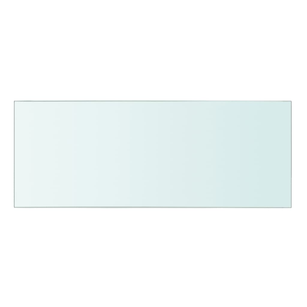 vidaXL Lentynos plokštė, skaidrus stiklas, 40x15cm
