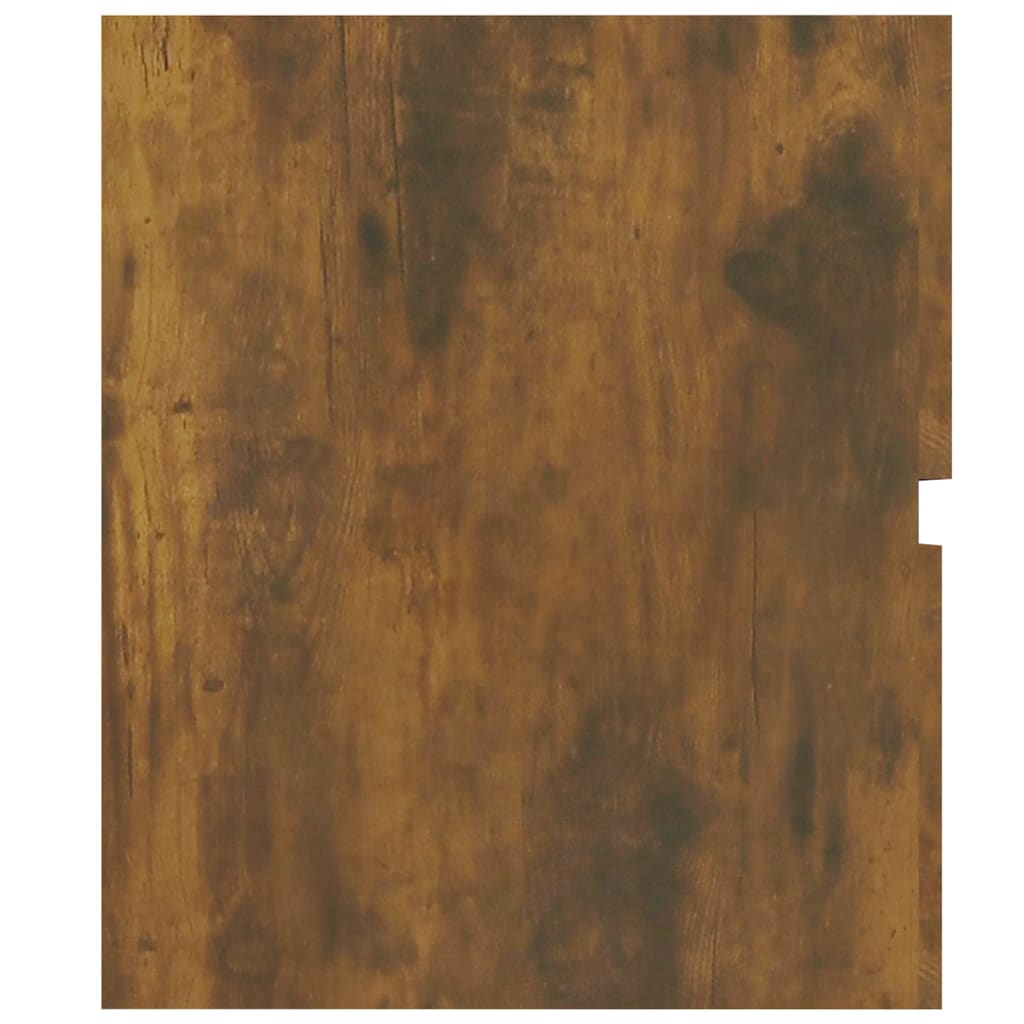 vidaXL Spintelė praustuvui, dūminio ąžuolo, 80x38,5x45cm, mediena