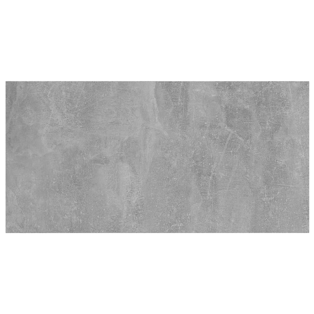 vidaXL Knygų lentynos plokštės, 8vnt., betono pilkos, 80x30x1,5cm, MDP