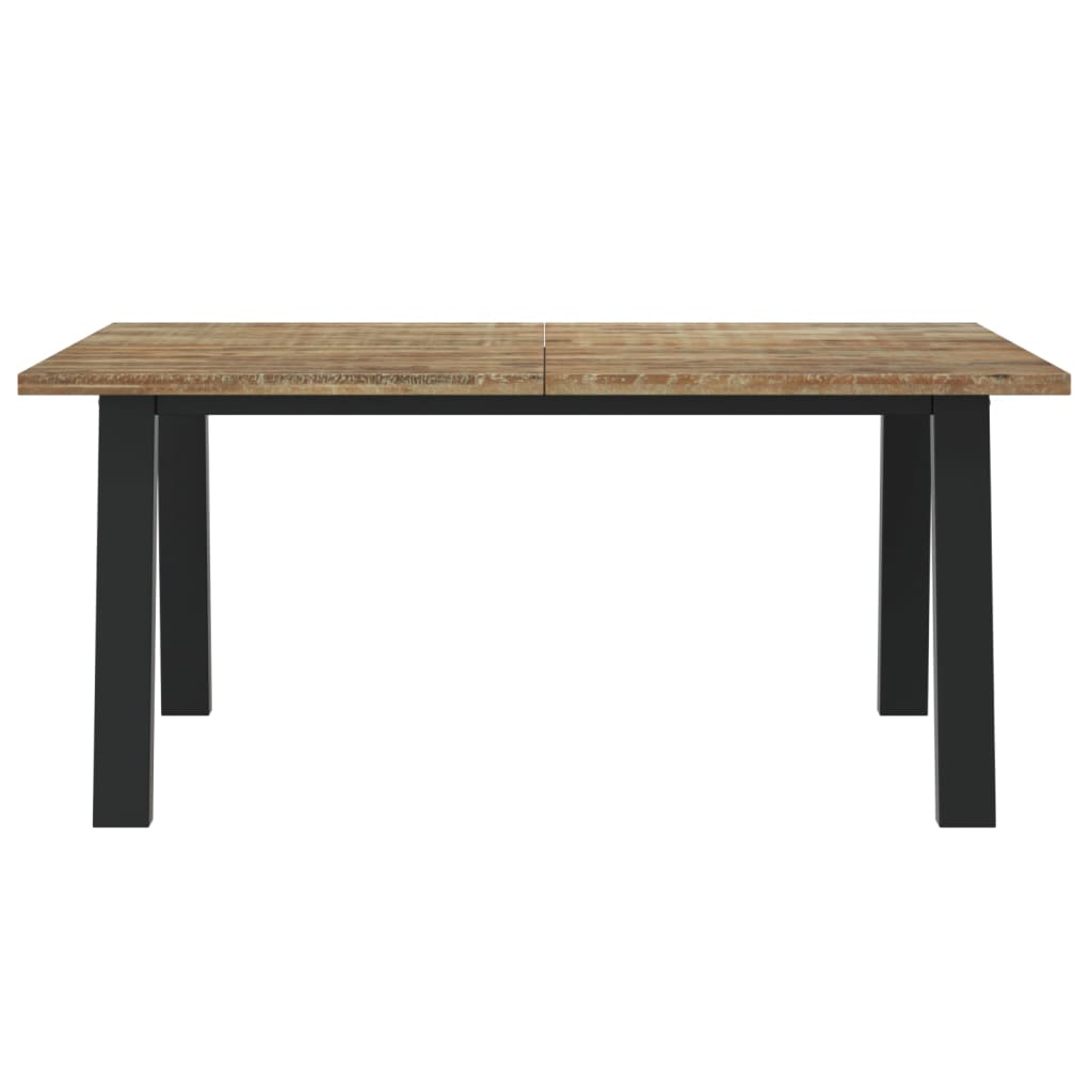 vidaXL Valgomojo stalas, masyvi akacijos mediena, 170x90cm