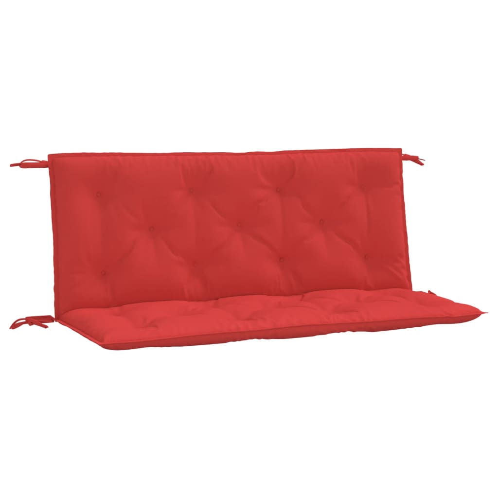 vidaXL suoliuko pagalvėlės, 2vnt., raudonos spalvos, oxford audinys