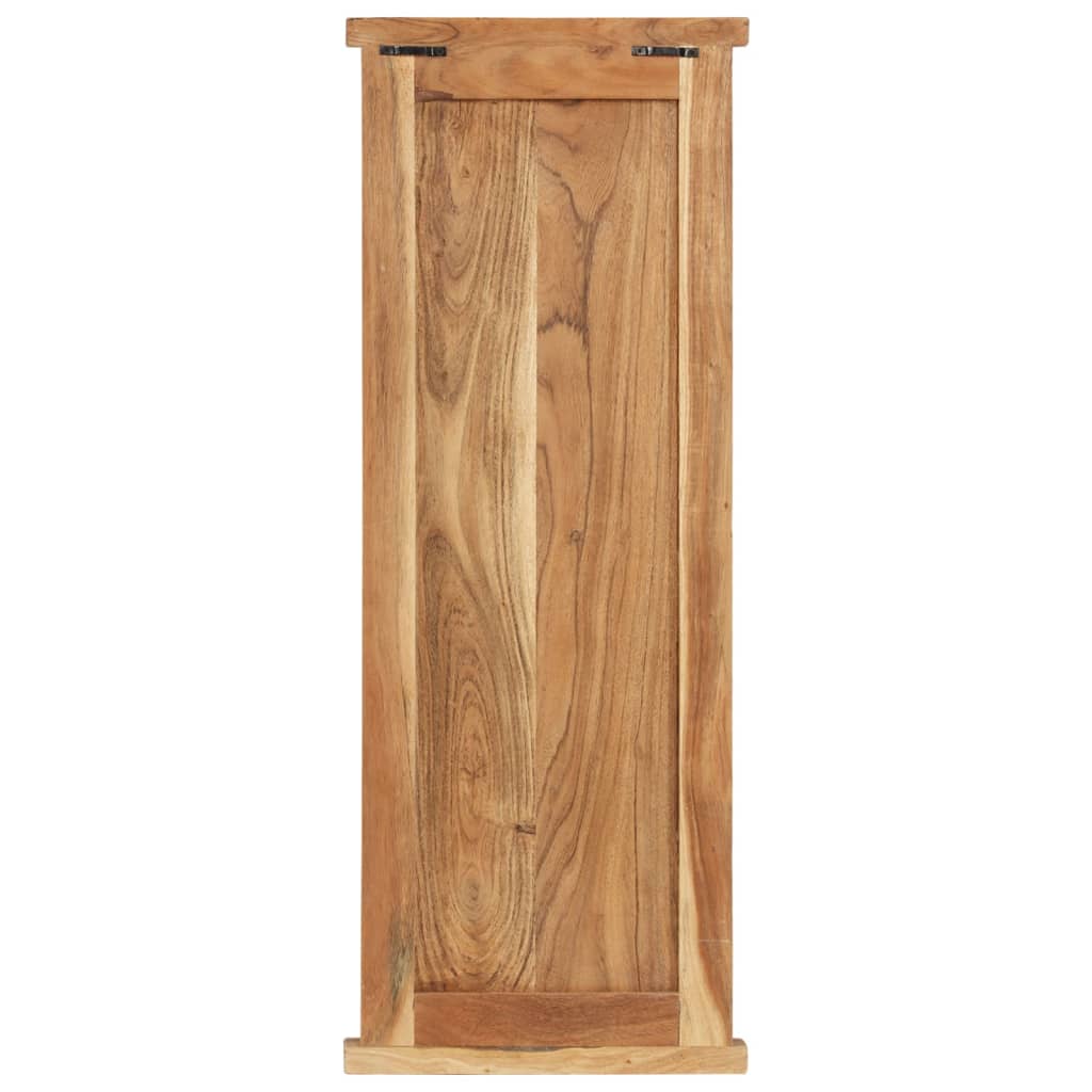 vidaXL Paltų kabyklos, 2vnt., 38x100cm, akacijos medienos masyvas