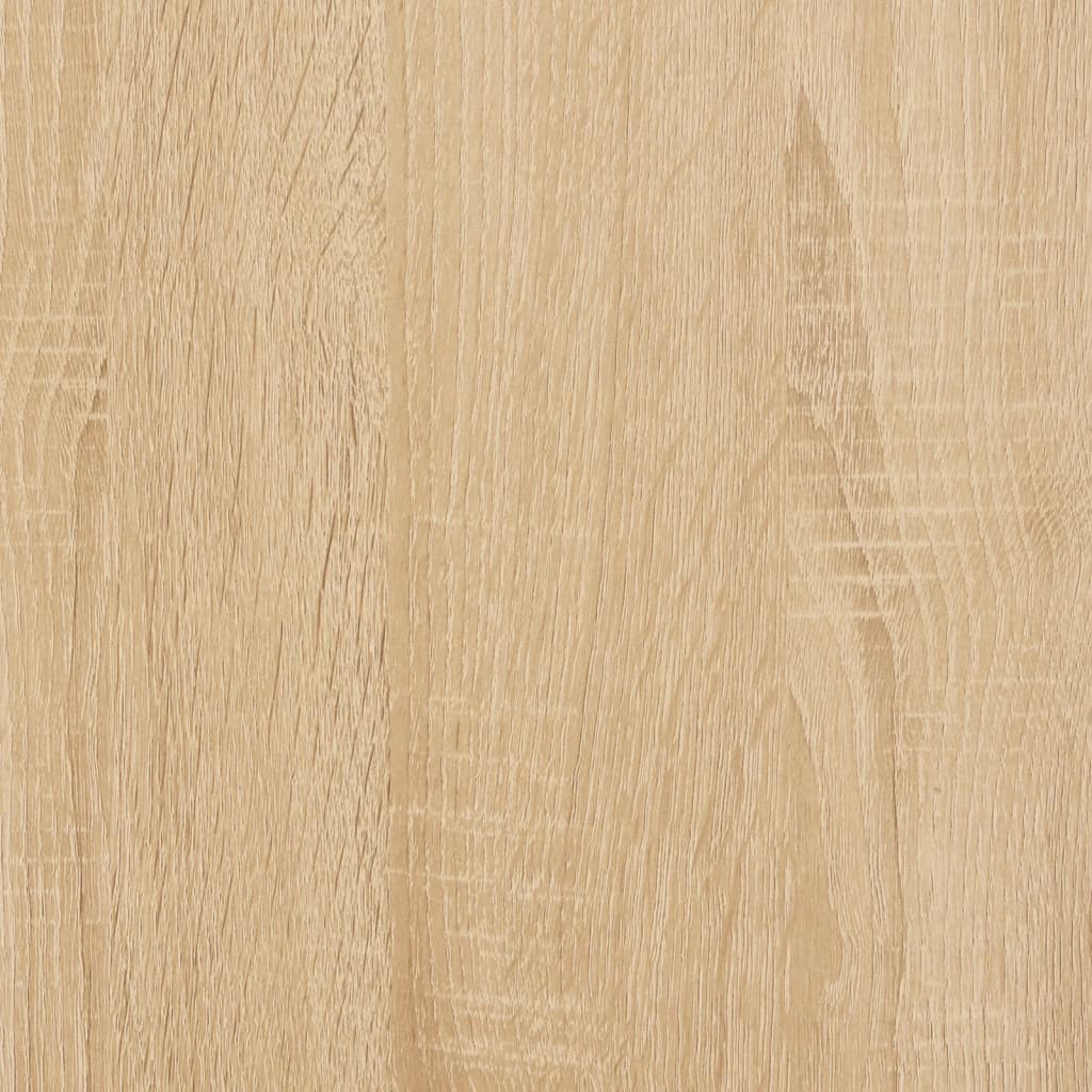 vidaXL Kavos staliukas, ąžuolo, 87,5x87,5x40cm, apdirbta mediena