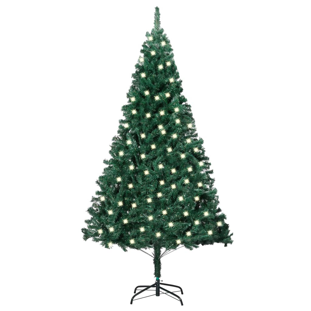 vidaXL Dirbtinė Kalėdų eglutė su storomis šakomis, žalia, 120cm