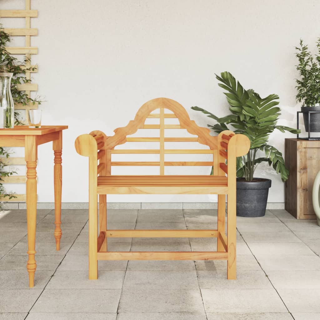 vidaXL Sodo kėdė, 88x60x92cm, tikmedžio medienos masyvas