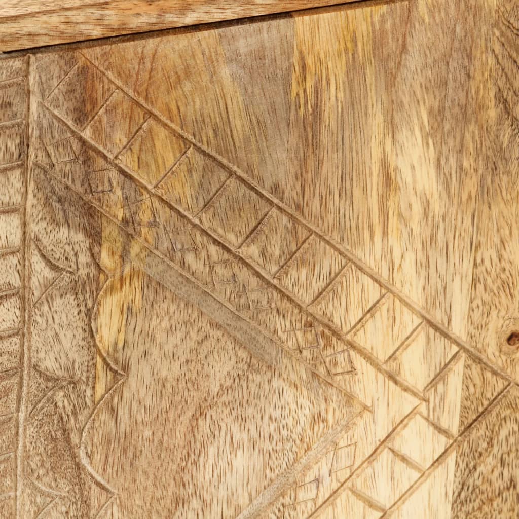 vidaXL Šoninė spintelė, 110x30x60cm, mango medienos masyvas