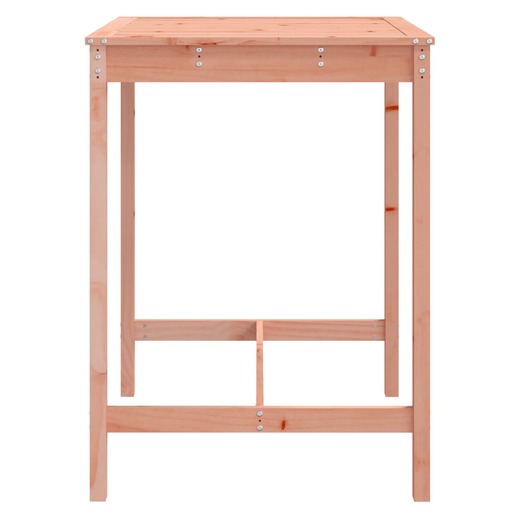 vidaXL Sodo stalas, 82,5x82,5x110cm, duoglas eglės medienos masyvas