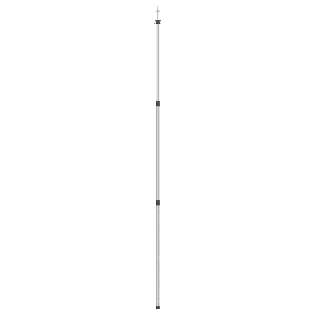 vidaXL Teleskopinis brezento strypas, 102-260cm ilgio, aliuminis