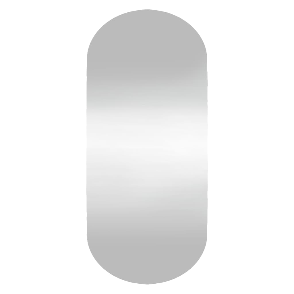 vidaXL Sieninis veidrodis, 40x90cm, stiklas, ovalo formos