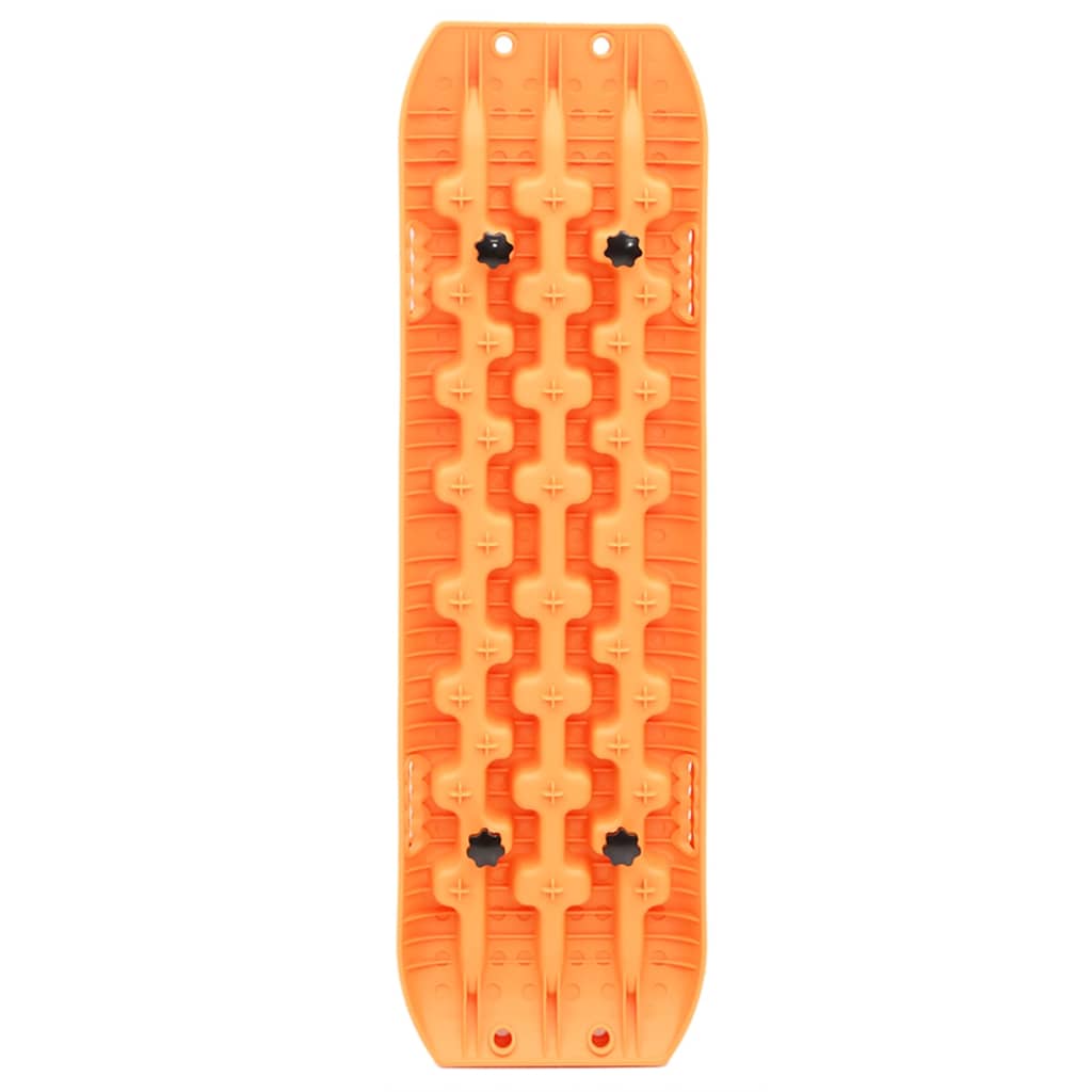 vidaXL Sukibimo kilimėliai, 2vnt., oranžiniai, 106x30,5x7cm, nailonas
