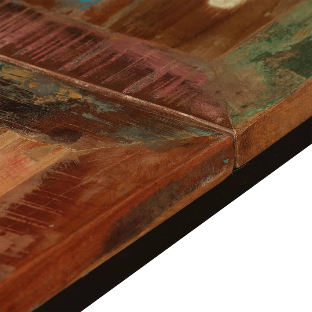 vidaXL Valgomojo stalas, perdirbtos medienos masyvas, 180cm