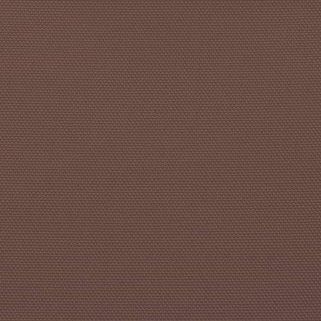 vidaXL Balkono pertvara, ruda, 75x1000cm, 100% oksfordo poliesteris