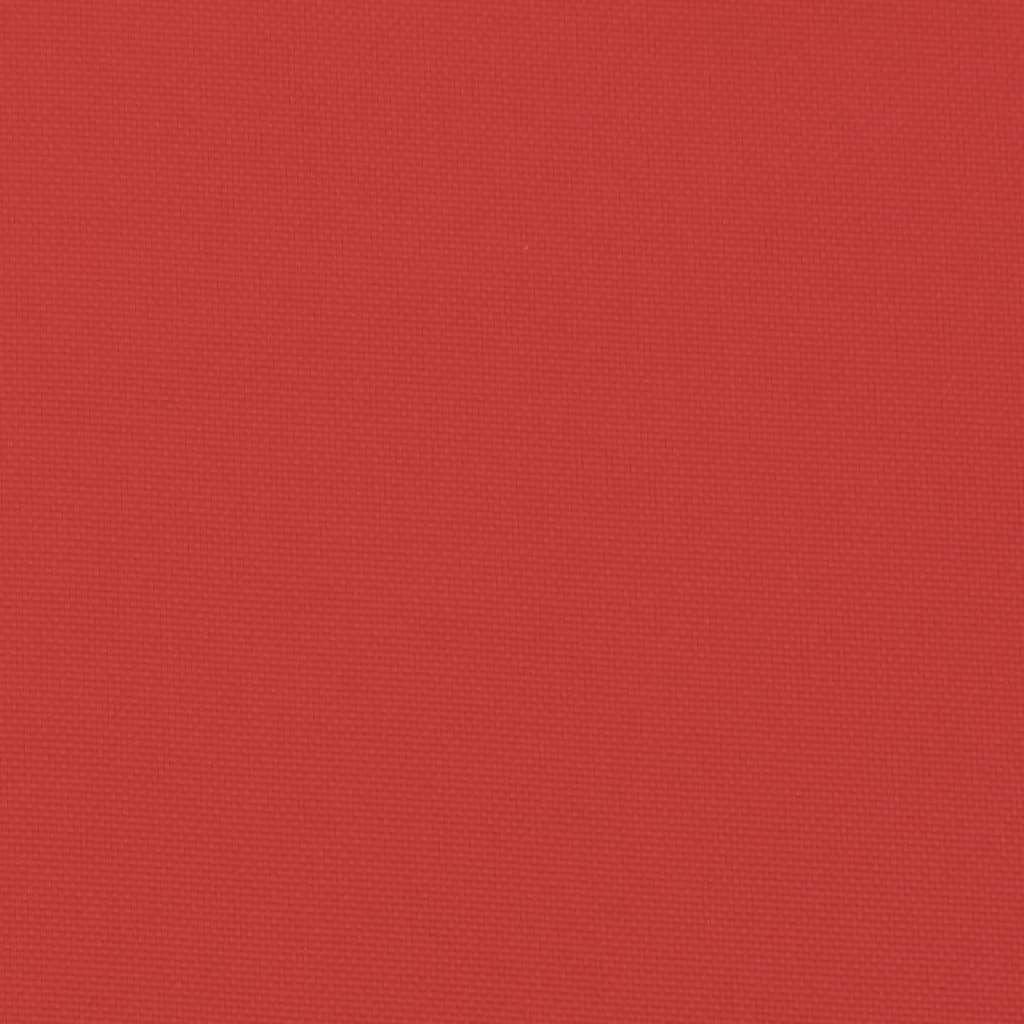 vidaXL Pagalvėlės, 4vnt., raudonos spalvos, 40x40cm, audinys