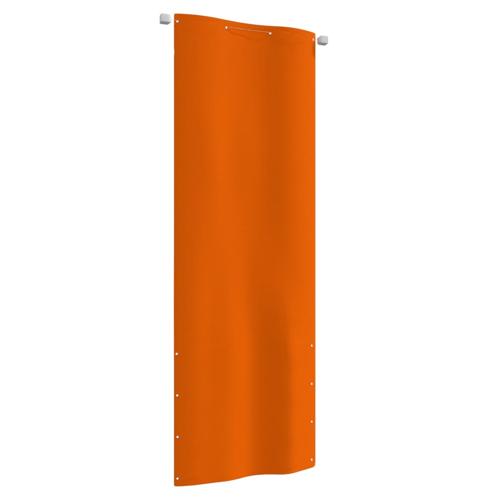 vidaXL Balkono pertvara, oranžinės spalvos, 80x240cm, oksfordo audinys