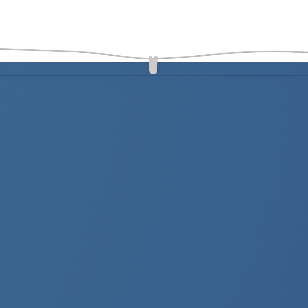 vidaXL Vertikali markizė, mėlynos spalvos, 100x360cm, oksfordo audinys