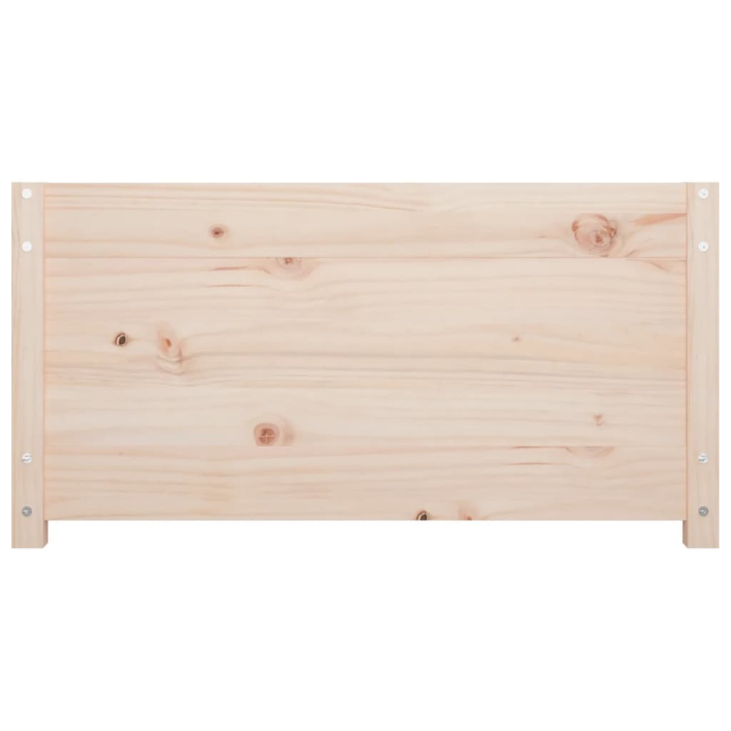 vidaXL Lova, 90x190cm, pušies medienos masyvas, vienvietė