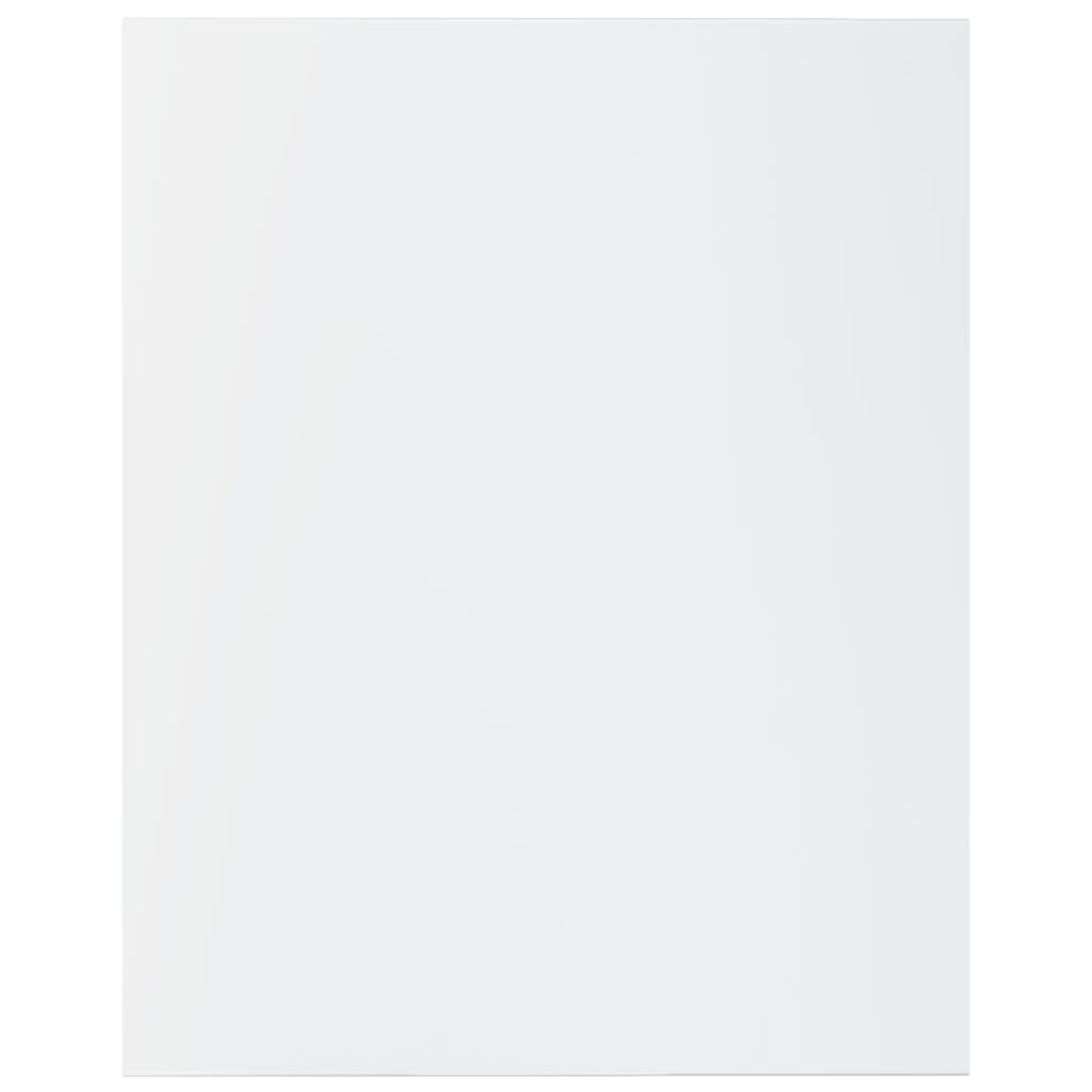 vidaXL Knygų lentynos plokštės, 4vnt., baltos, 40x50x1,5cm, MDP